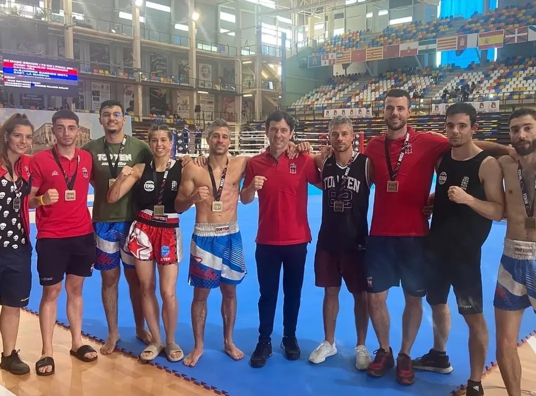 Diez medallas en el Campeonato de Espa&ntilde;a de Kickboxing